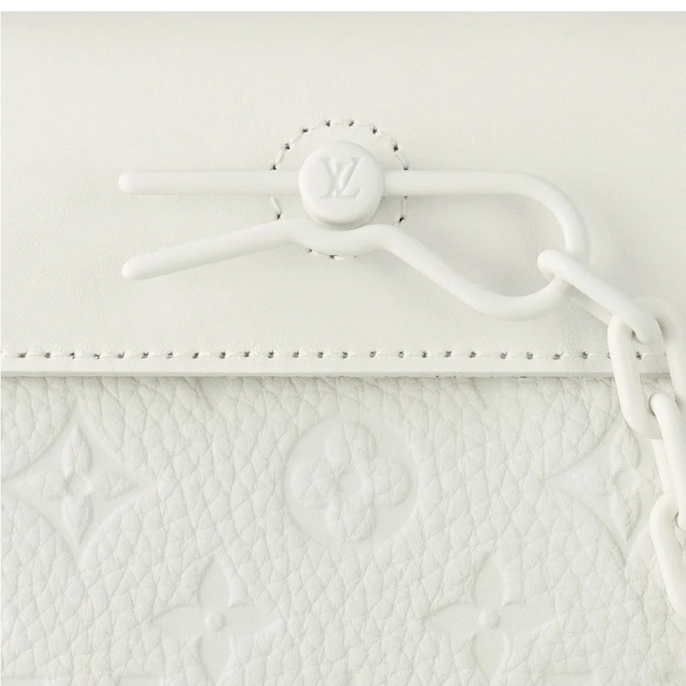 NEW 🤍 Louis Vuitton White Nano Streamer Bag *RARE*